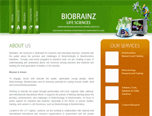 Tablet Screenshot of biobrainz.com